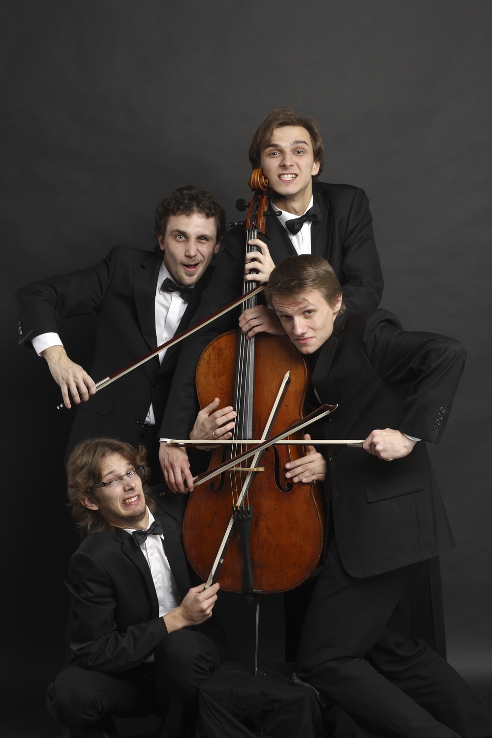  Prague  Cello  Quartet  chce pedev m bavit publikum 